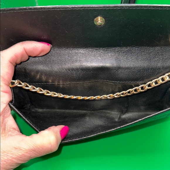 Gucci Sima Black and Gold Wallet with Heart Embellishment - Picture 9 of 13